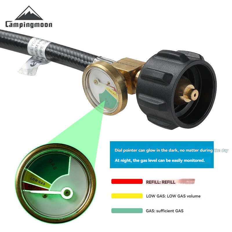 Tools Qcc - أنبوب تمديد غاز البروبان CAMPINGMOON PZ-106