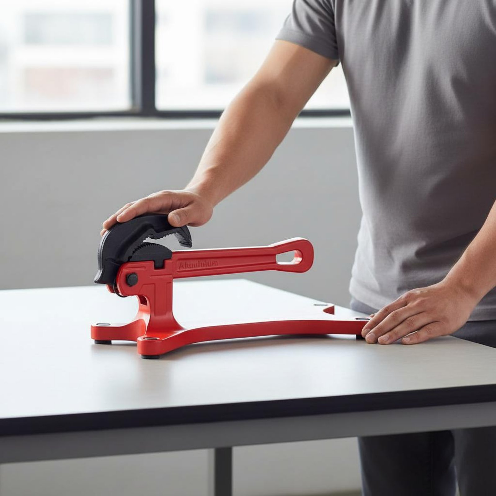 Tools For Workshop - مفتاح أنابيب ذاتي القفل محمول وقابل