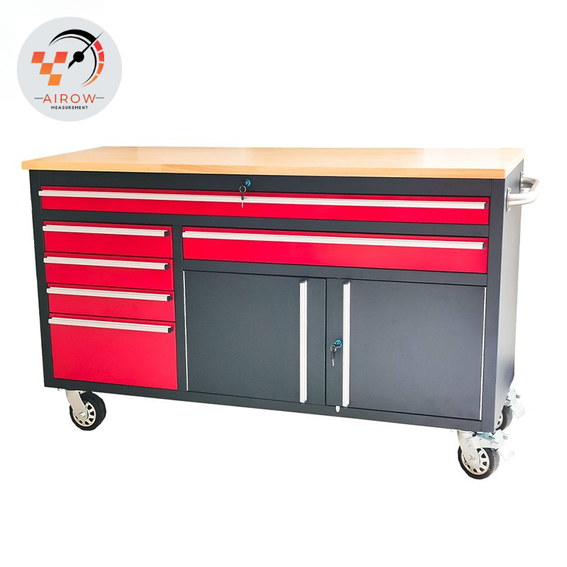 Workshop Garage Tools Manufacturer - خزانة أدوات فولاذية متحركة AIROW 60