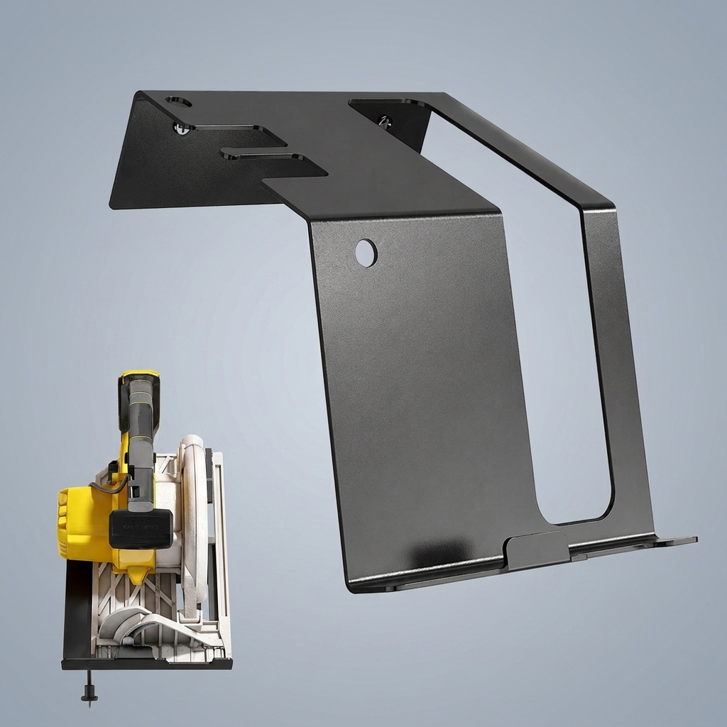 Workshop Tools On Wall - حامل منشار دائري شديد التحمل قابل