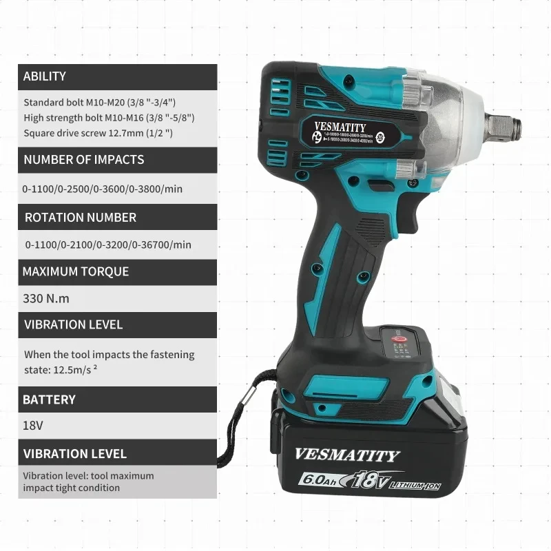 مفك براغي كهربائي لاسلكي DTW30 - مراجعة Makita Drill Dtw300 وسعره