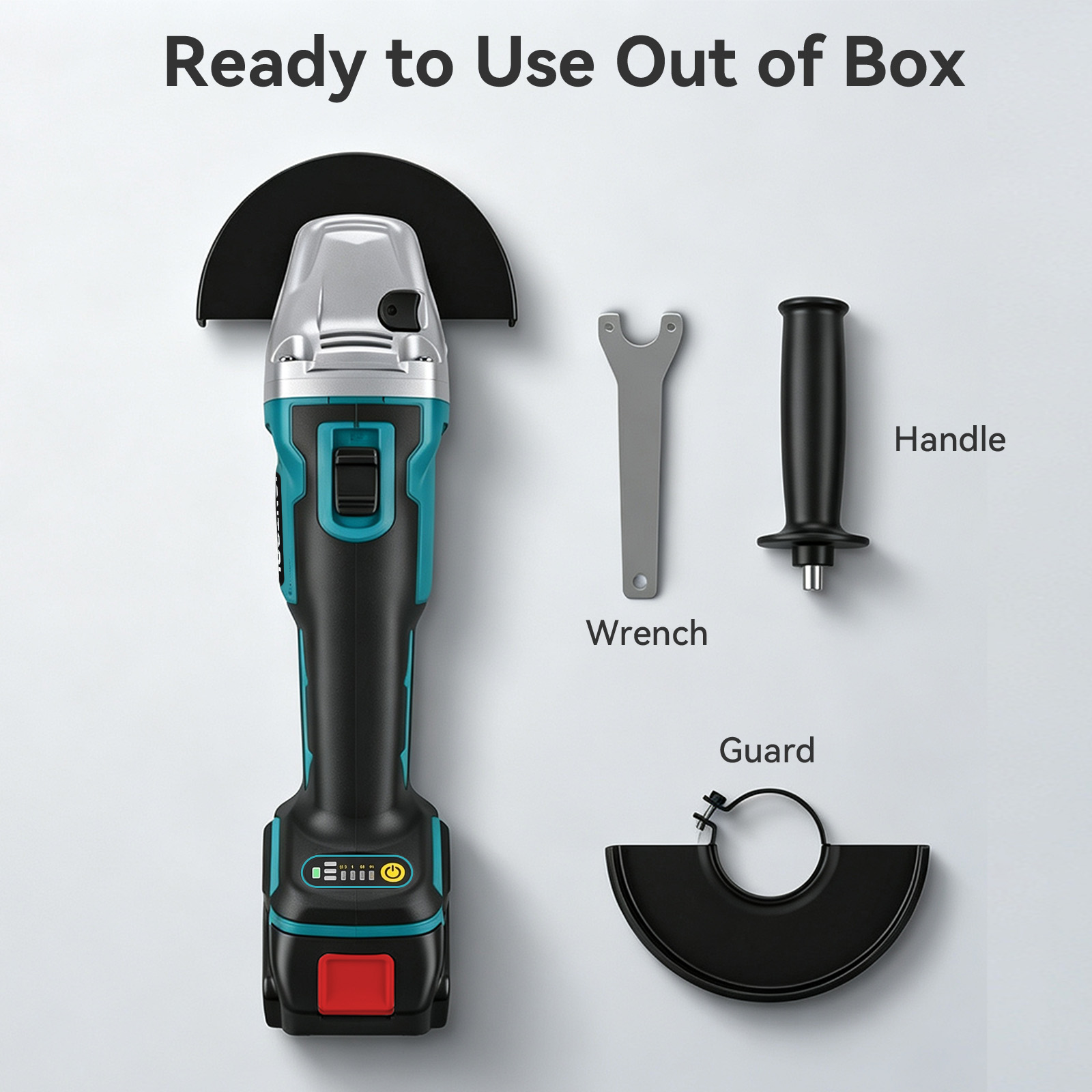 جهاز جلخ زاوي لاسلكي من IONTOO - مراجعة Tools For Fabrication Workshop وسعره